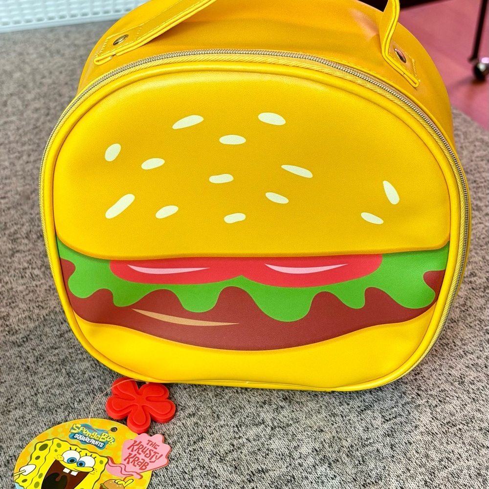 Wet n Wild x SpongeBob SquarePants Krabby Patty Makeup Bag